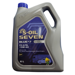 ACEITE SEVEN OIL 15W40 BLUE 7 SEMI-SIN. BENC-DIESEL DPF CJ-4 6LTRS