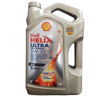 ACEITE SHELL 5W30 HELIX ULTRA BENCINA-DIESEL 4L