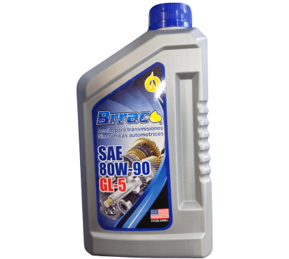 ACEITE BRRACO  80W90 MINERAL 1L